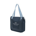 Color Band Cooler Tote
